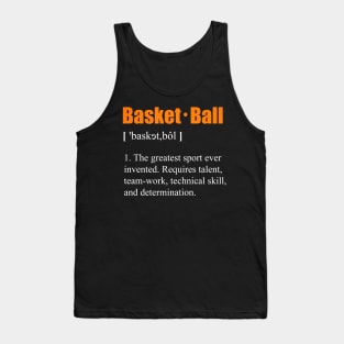 Basketball Definition Tee Tank Top